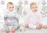 King Cole Baby Pure DK Cardigan & Sweater Pattern 5778