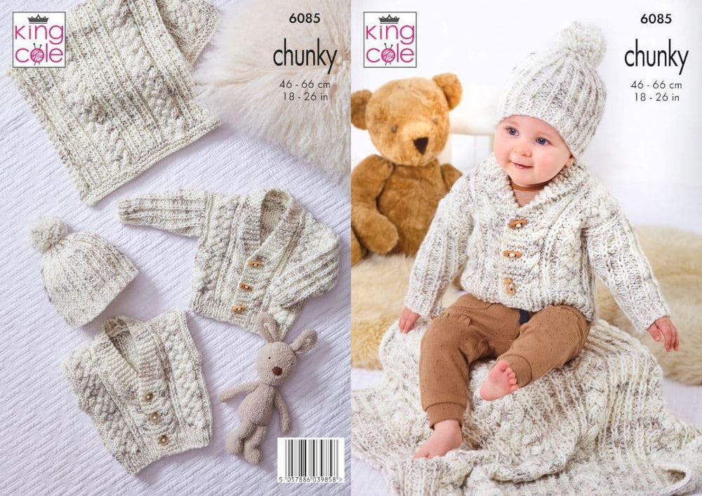 King Cole 4936 Knitting Pattern Woens Raglan Cardigan and Sweater in King Cole 4936 Knitting Pattern Woens Raglan Cardigan and Sweater in