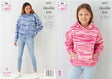 King Cole Camouflage DK Sweater & Hoodie Pattern 6078