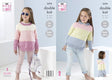 King Cole Cotton Top DK Sweater Pattern 5376