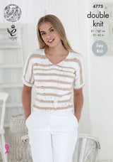 King Cole Cottonsoft Crush DK Tops Pattern 4775