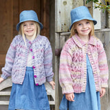 King Cole Crescendo Aran Children's Jackets Pattern 6223