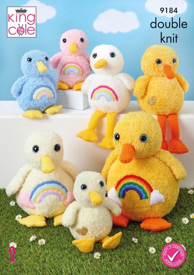 King Cole DK Ducks Toy Pattern 9184