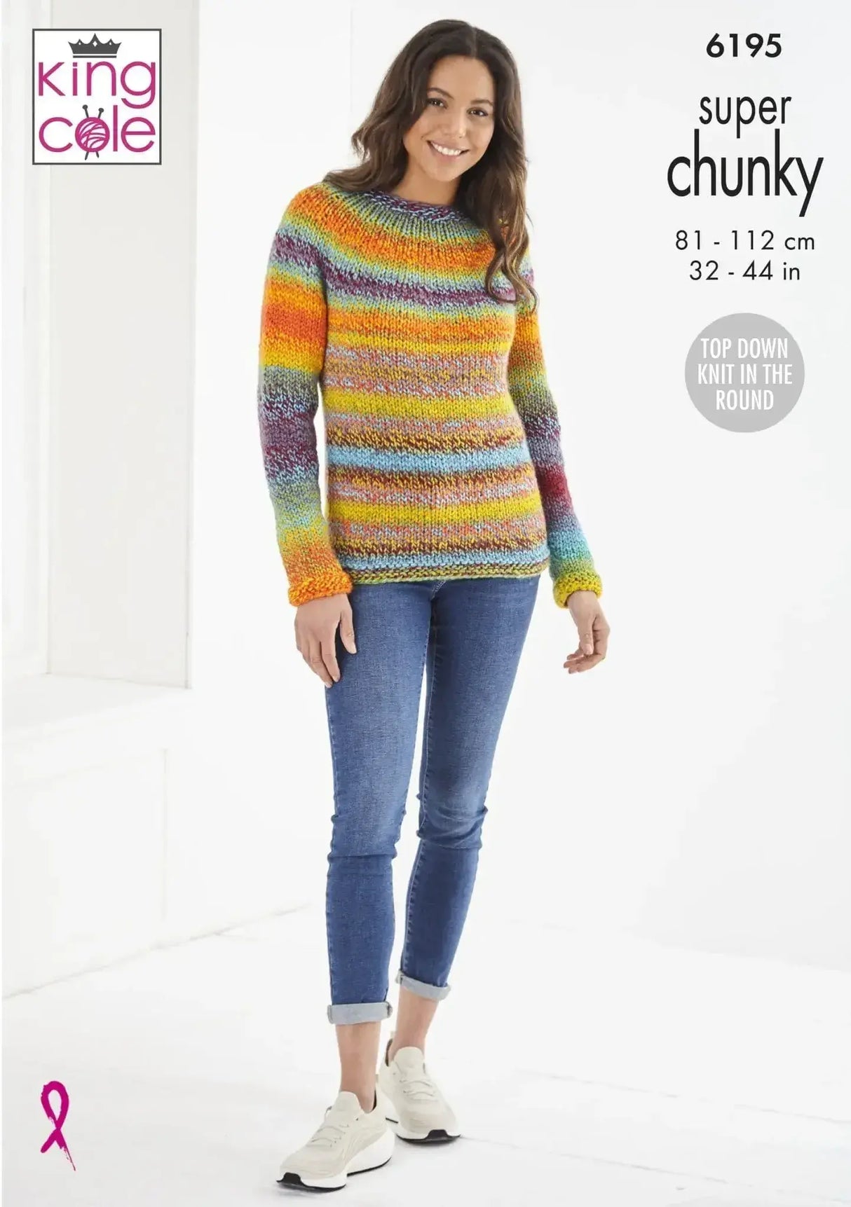 King Cole Explorer Super Chunky Jumpers Pattern 6195