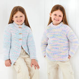 King Cole Fruitilicious Chunky Jacket and Sweater Pattern 6239