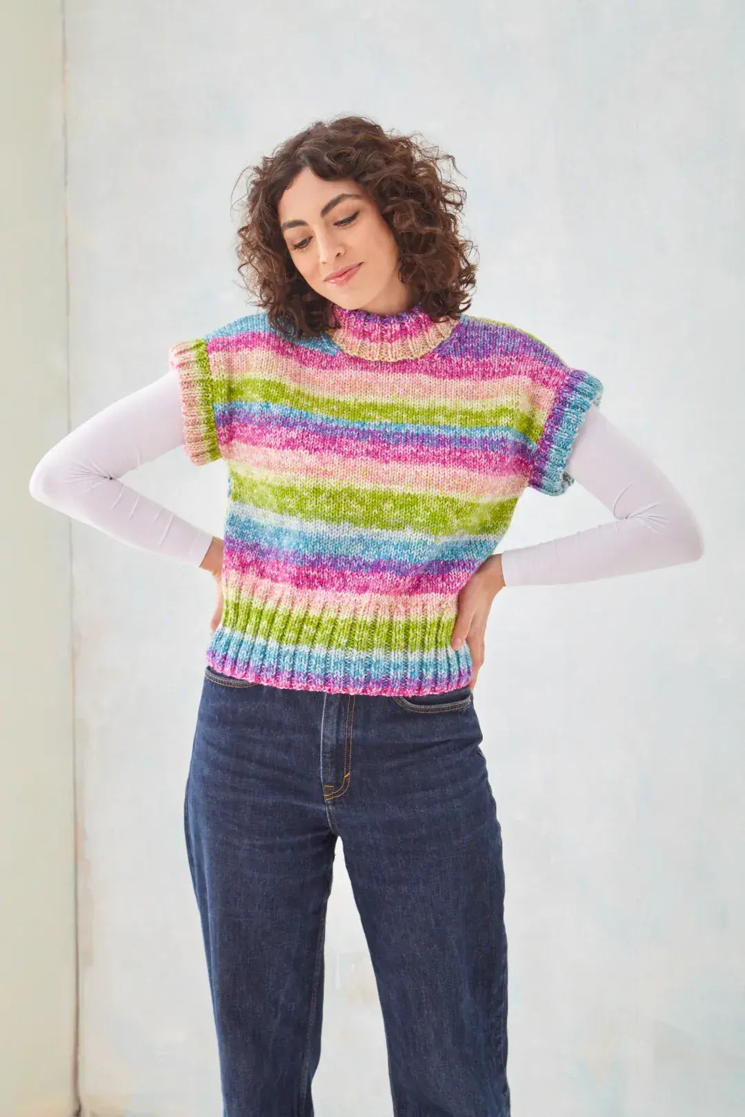 King Cole Hedgerow Chunky Slipover & Sweater Pattern 6203