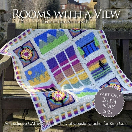 King Cole Rooms with a View Big Value DK Yarn Bundle - LIGHTS ON Crochet Along (CAL)