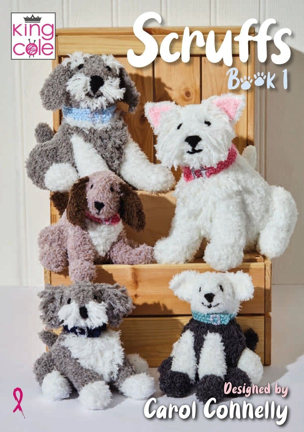 King Cole: Scruffs Dog Toys - Knitting Pattern Book 1 King Cole: Scruffs Dog Toys - Knitting Pattern Book 1