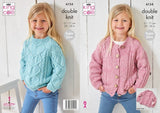 King Cole Simply Denim DK Sweater & Cardigan Pattern 6154