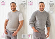 King Cole Simply Denim DK Sweater & Slipover Pattern 6161