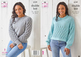 King Cole Simply Denim DK Sweaters Pattern 6159