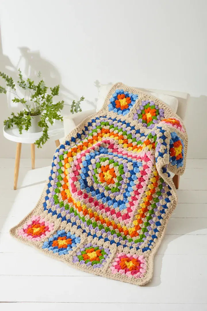 King Cole Toastie Super Chunky Blanket Pattern 6234