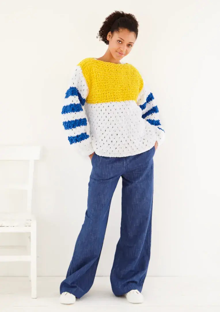 King Cole Toastie Super Chunky Sweater & Cardigan Pattern 6231