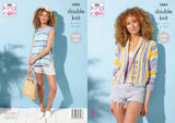 King Cole Tropical Beaches DK Cardigan & Top Pattern 5884