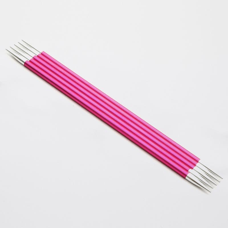 KnitPro Zing Double Pointed Needles - 15cm Set of 5