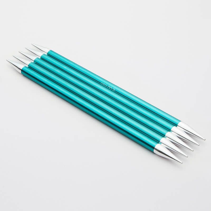 KnitPro Zing Double Pointed Needles - 15cm Set of 5