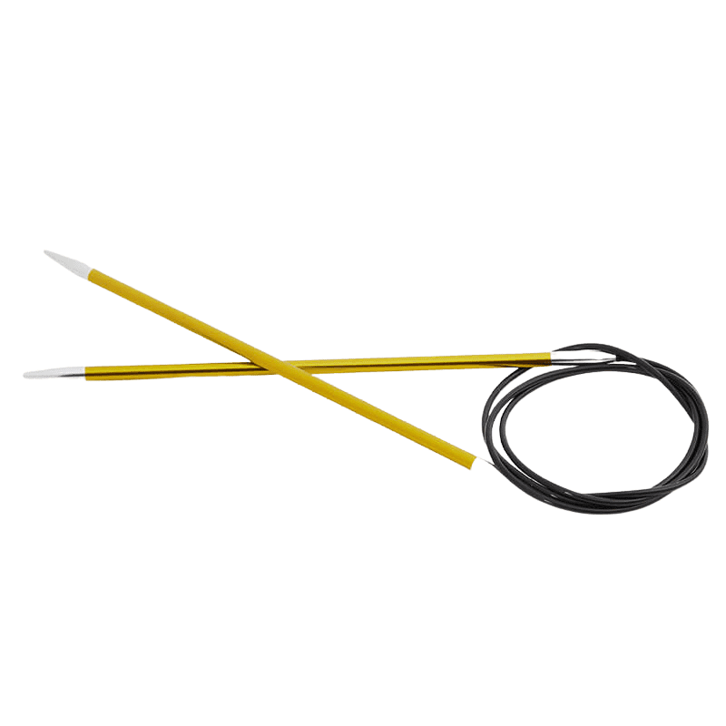 KnitPro Zing Fixed Circular Knitting Needles - 25cm