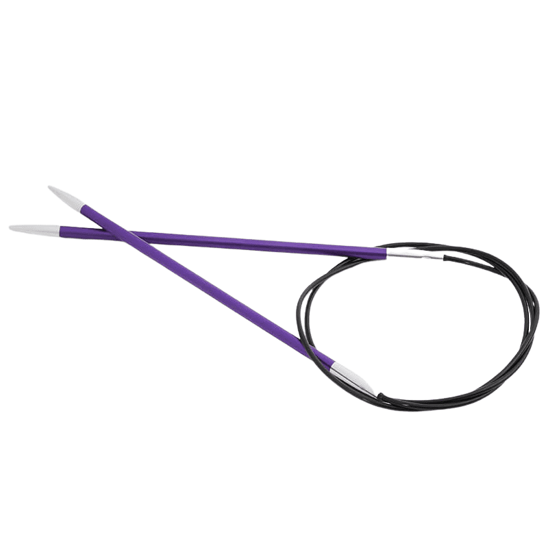 KnitPro Zing Fixed Circular Knitting Needles - 40cm