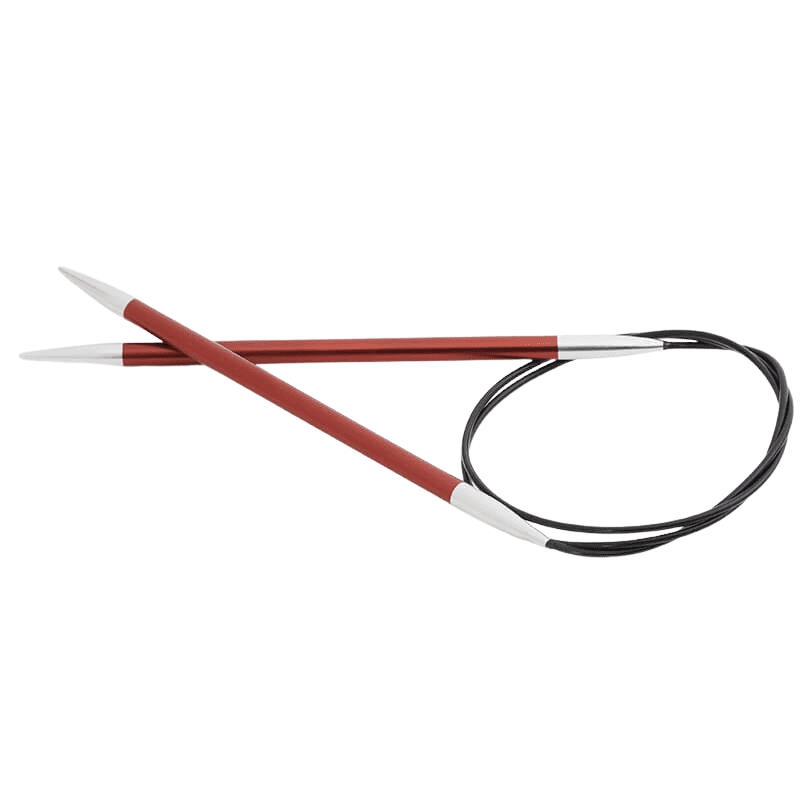 KnitPro Zing Fixed Circular Knitting Needles - 40cm