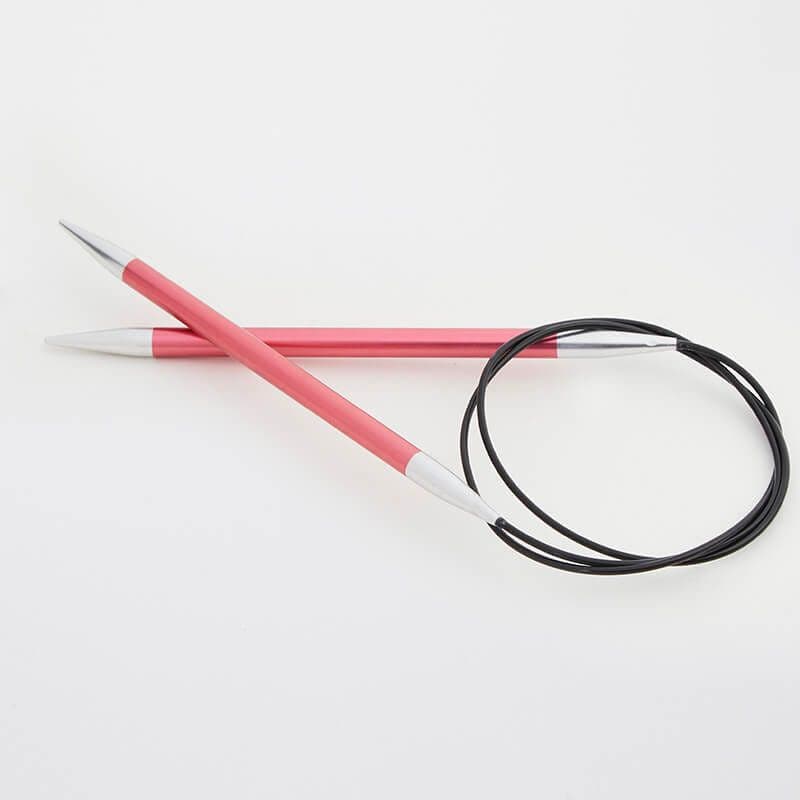 KnitPro Zing Fixed Circular Knitting Needles - 40cm