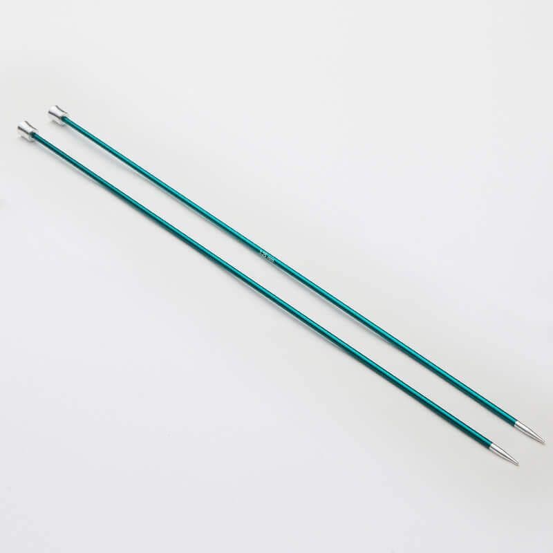 KnitPro Zing Single Point Knitting Needles - 25cm