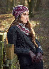 Rowan Alpaca Soft DK Lattice Hat Pattern By Martin Storey