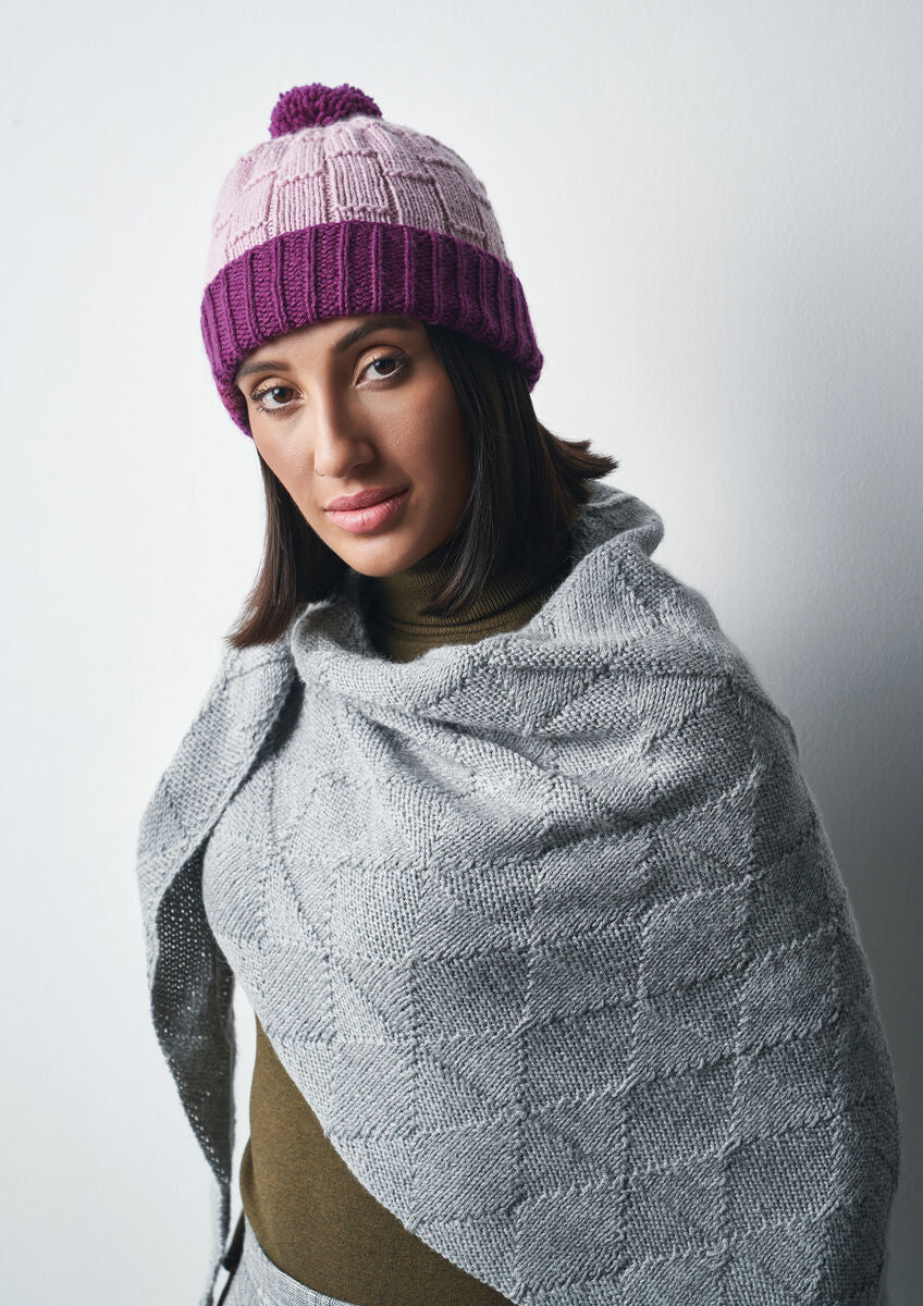 Rowan Alpaca Soft DK Liverpool Street Hat Pattern By Georgia