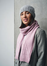 Rowan Alpaca Soft DK Moorgate Scarf Pattern By Georgia Farrell