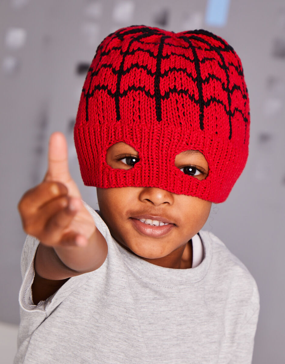 Sirdar Replay DK Superhero Hats Pattern 2619