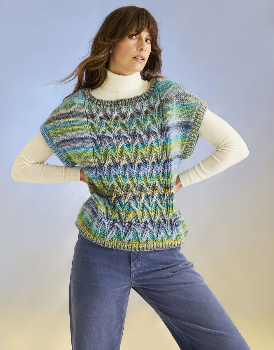 Sirdar Jewelspun Chunky Top Pattern 10703