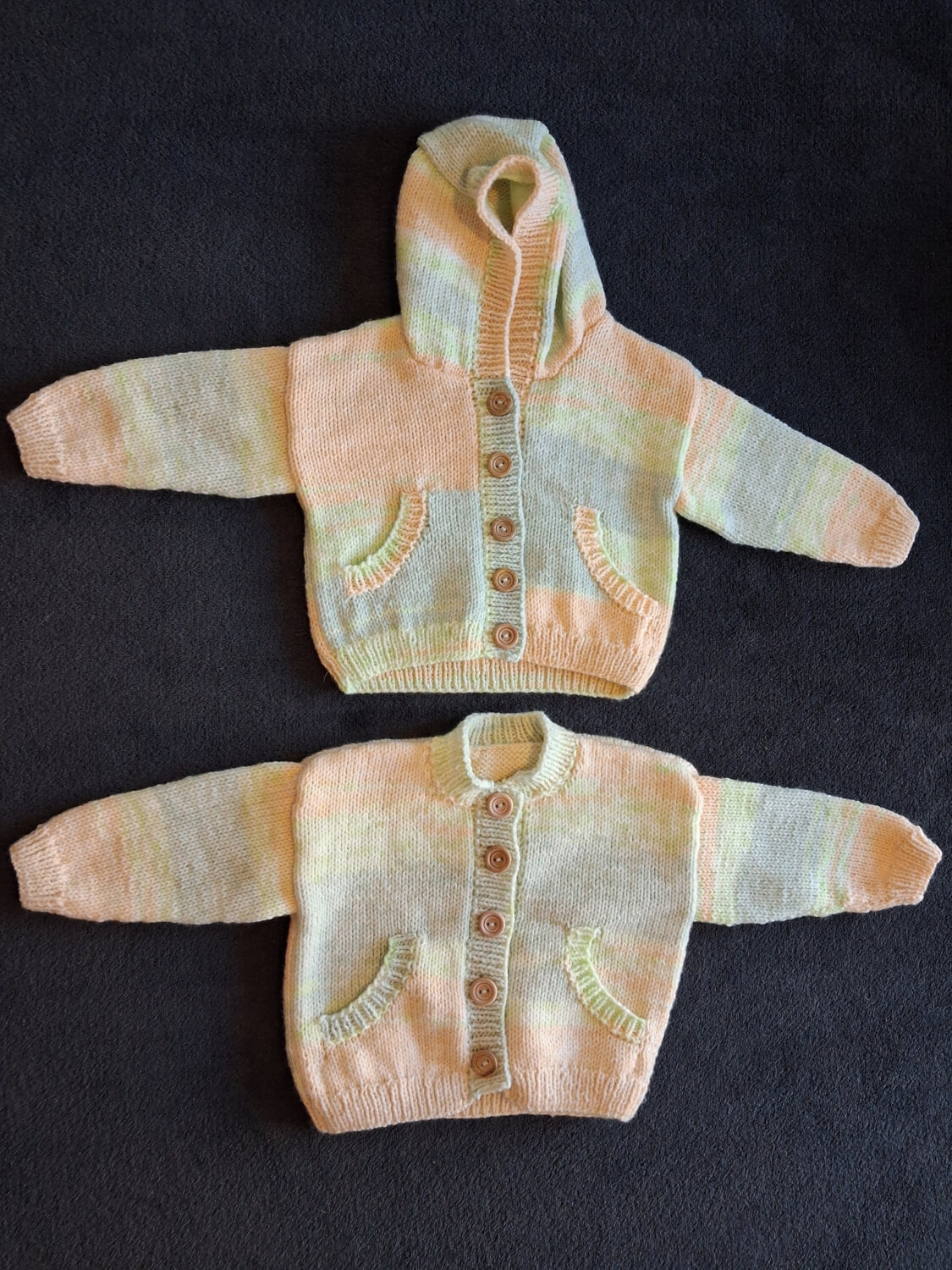 Woolcraft Jarol Baby Supersoft Swirl DK Cardigans Pattern WC3014