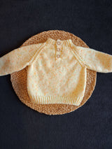 Woolcraft Babycare Prints DK Bobble Sweater Pattern WC3012