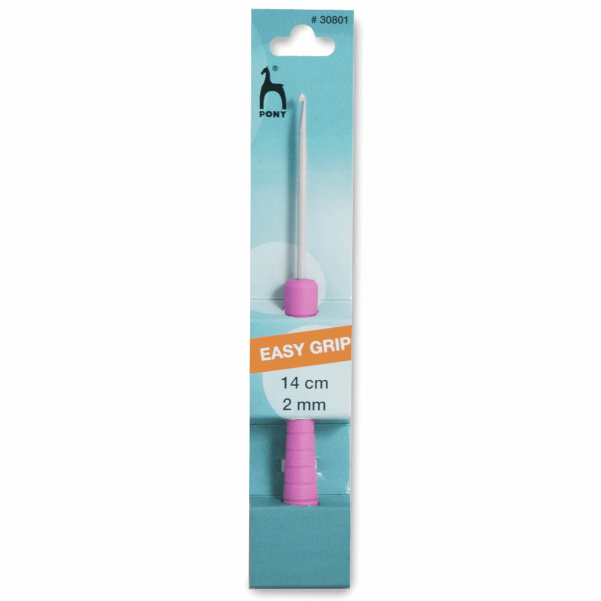 Pony Easy Grip Crochet Hook - Coloured