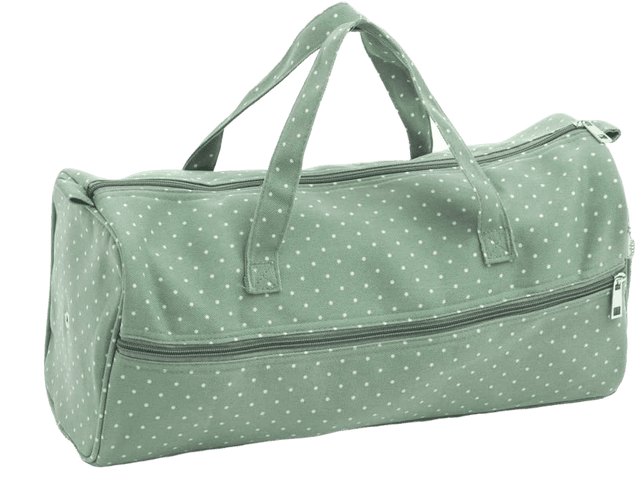 Regular Mint Polka Dot Holdall