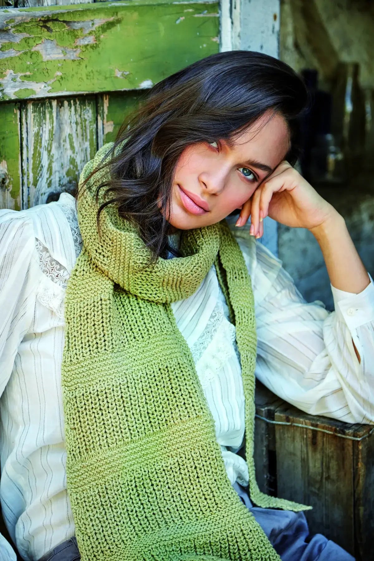 Rowan Cotton Cashmere Pattern Book - 11 Projects by Sarah Hatton ZB232