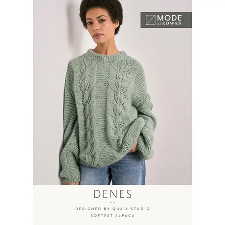 Rowan Mode Denes Jumper Pattern by Quail Studio