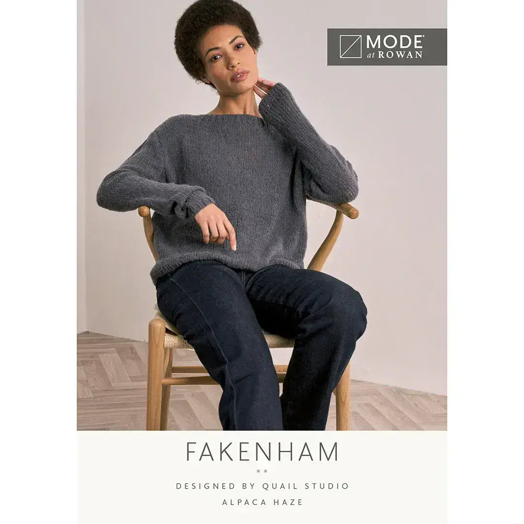 Rowan Mode Fakenham Sweater Pattern by Quail Studio