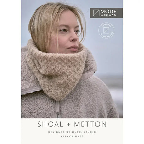 Rowan Mode Shoal and Metton Cowl and Hat Pattern by Quail Studio