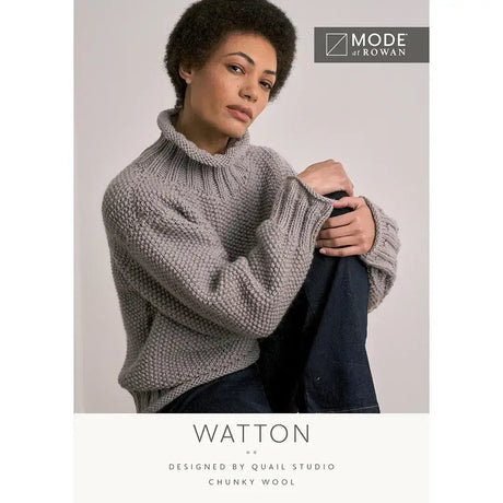 Rowan Mode Watton Jumper Pattern by Quail Studio