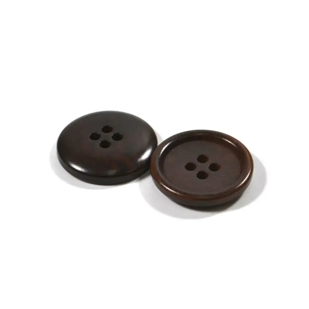 Set of 2 Chunky Edge Buttons [W119] 20mm