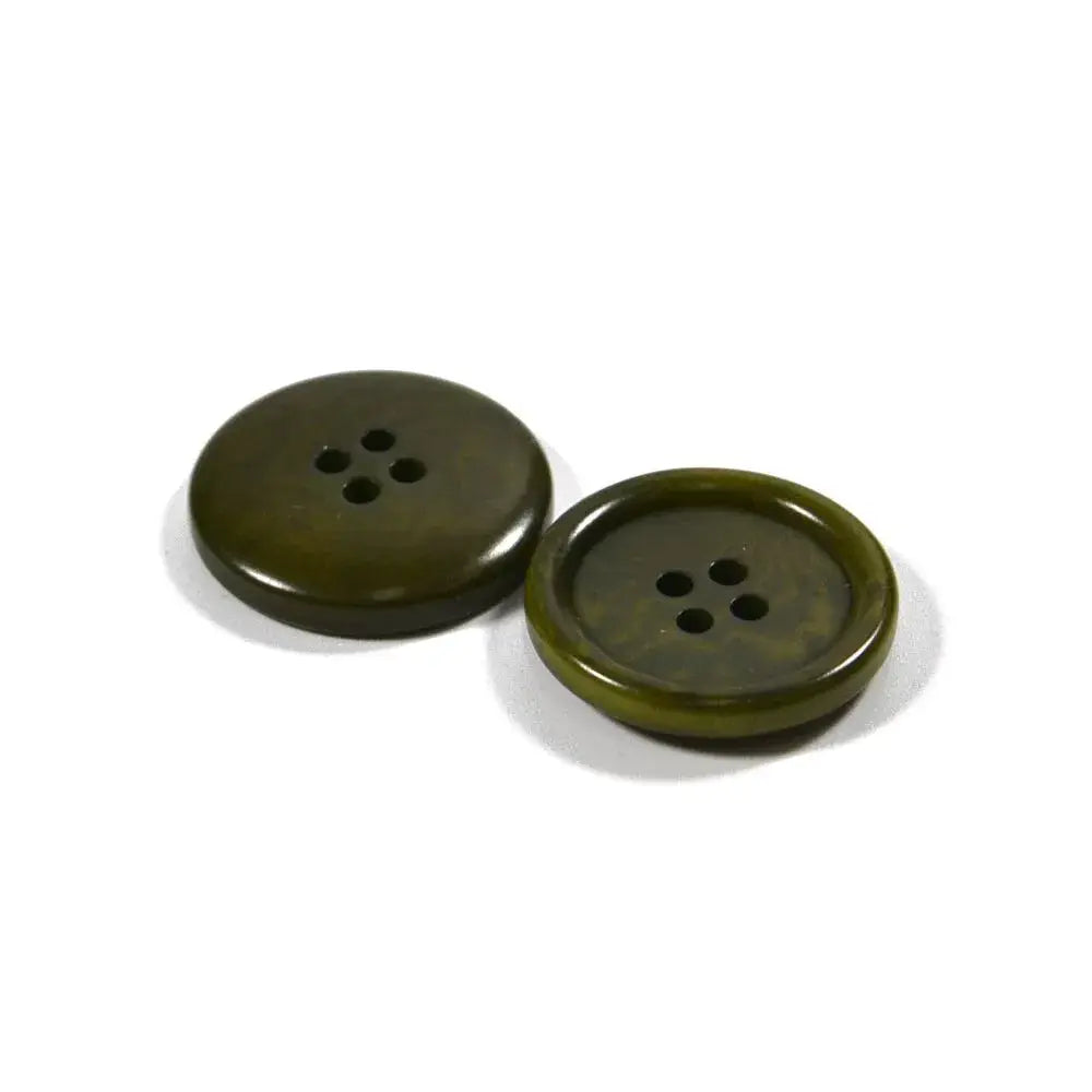 Set of 2 Chunky Edge Buttons [W119] 20mm