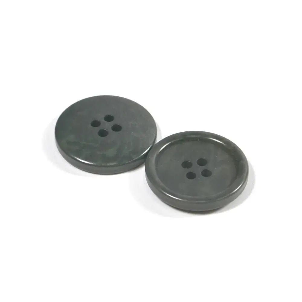 Set of 2 Chunky Edge Buttons [W119] 20mm