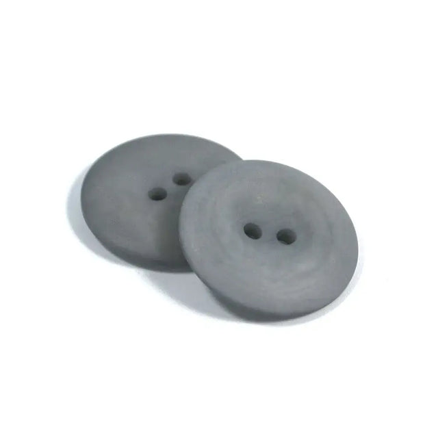 Set of 2 Cup Shape Buttons [W100] 20mm