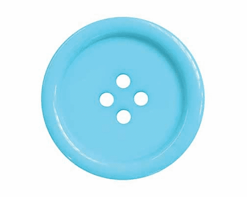 Set of 2 Large Dyed Round Buttons [P975] 34mm