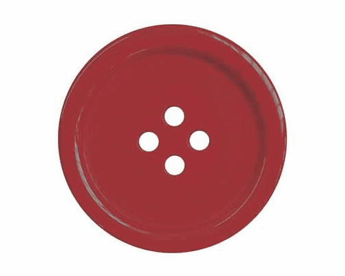 Set of 2 Large Dyed Round Buttons [P975] 44mm