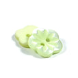 Set of 2 Petal Design Flower Buttons [P3] 18mm