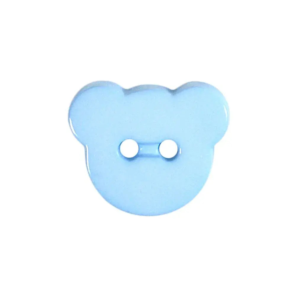 Set of 2 Teddy Bear Shaped Buttons [K301] 15mm