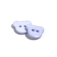 Set of 2 Teddy Bear Shaped Buttons [K301] 15mm