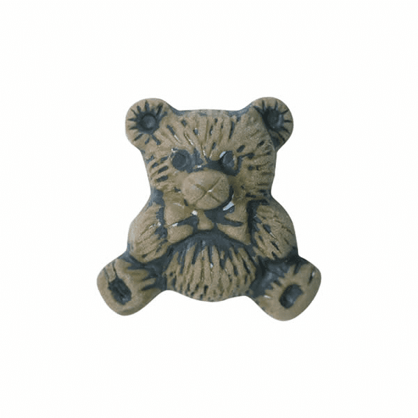 Set of 4 Teddy Bear Buttons [K538] 19mm