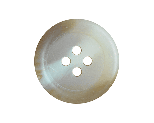 Set of 5 Aran Round Polyester Buttons [P515] 8mm